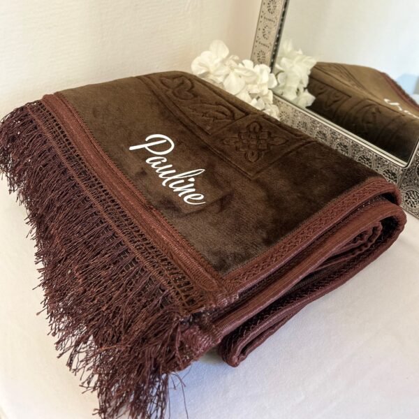 Tapis de prière Marron